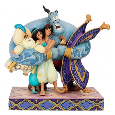 Disney Traditions - Aladdin Group Hug